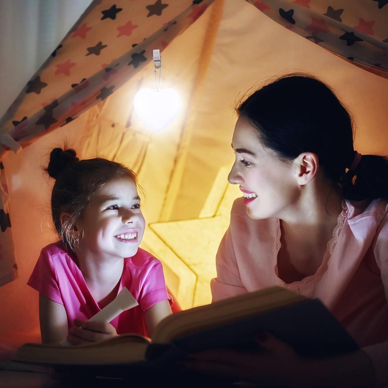 Mini Heart Shape Sensor Touch Night Light - Perfect Gift for Her ❤️