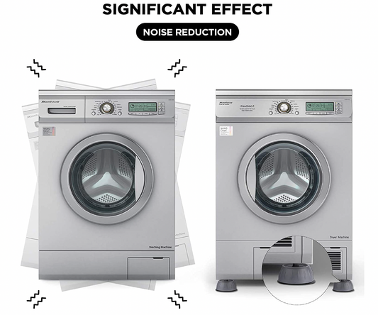 Anti Vibration Pads for Washing Machine (4 Pcs) - Noise Cancelling | Damage Protection