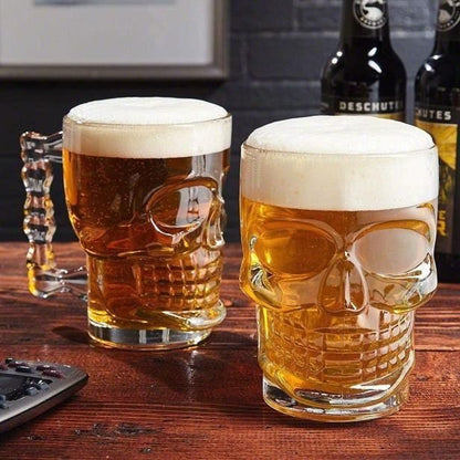 Skull Beer Glass