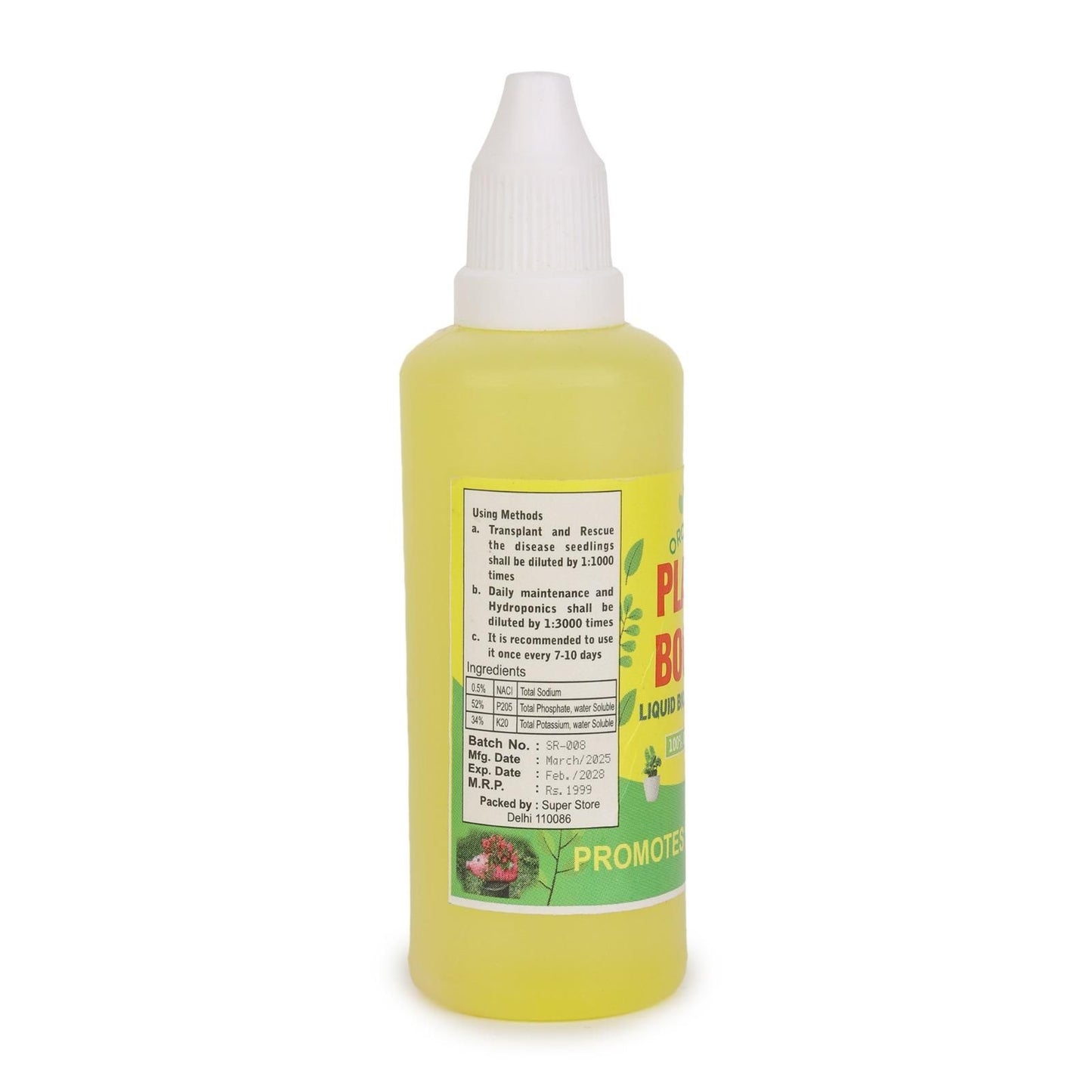 Plant Boost Liquid Biofertilizer for All Crops,Organic (Pack of 3)