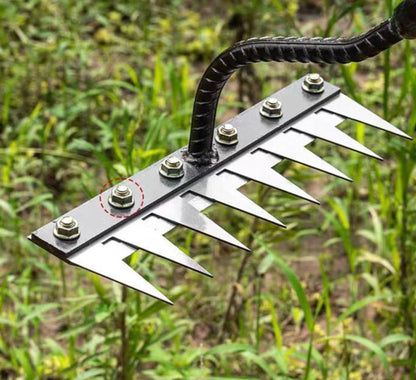 5 Teeth Carbon Steel Garden Weeding - Rust proof