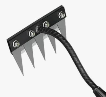 5 Teeth Carbon Steel Garden Weeding - Rust proof
