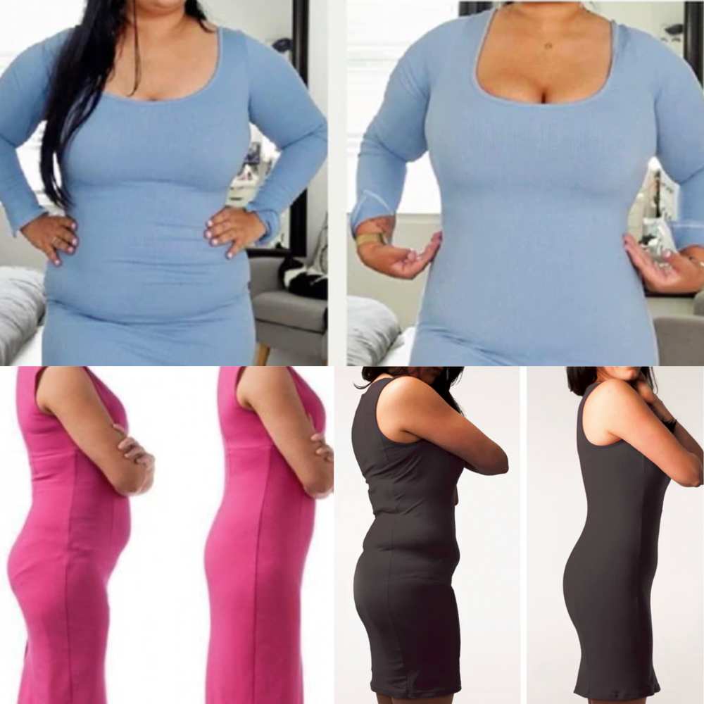 ✨ 4-in-1 Quick Slim Shaper - Tummy, Back, Thighs, Hips Tucker - Your Instant Confidence Boost!