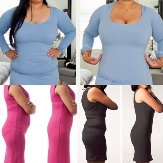 ✨ 4-in-1 Quick Slim Shaper - Tummy, Back, Thighs, Hips Tucker - Your Instant Confidence Boost!