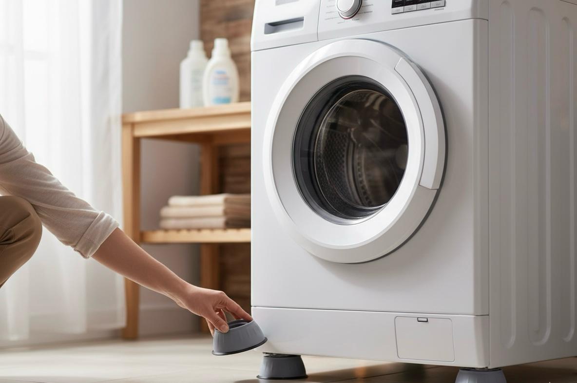 Anti Vibration Pads for Washing Machine (4 Pcs) - Noise Cancelling | Damage Protection