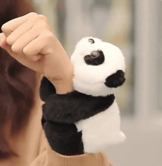 🐼✨  Panda Hug Bracelet - A soft toy that turns into a bracelet 🤗💕